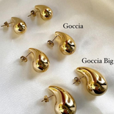 Orecchini Goccia d'Acqua